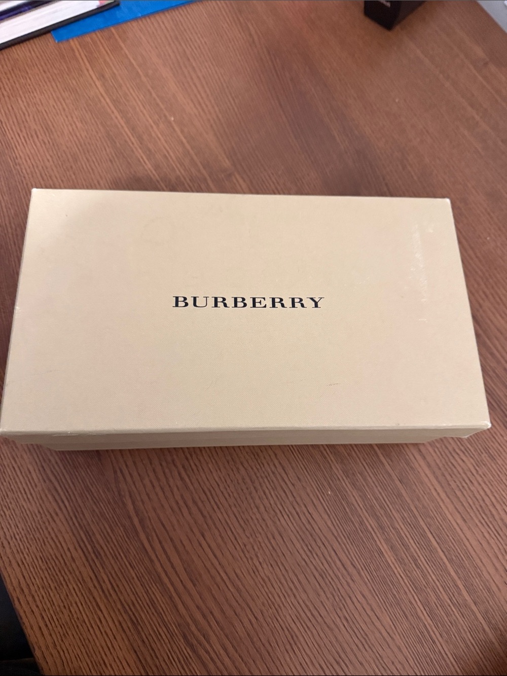 Burberry box - shoe box